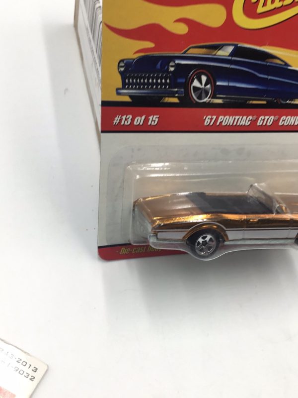 Hot wheels classics series 4 #13 67 PONTIAC GTO convertible 154G Sale