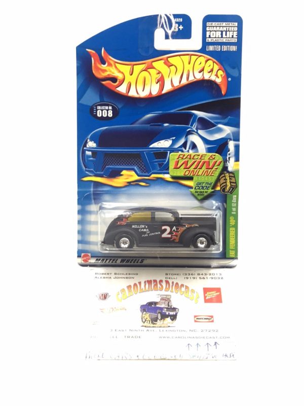 2002 Hot Wheels Treasure Hunt  #8 Fat Fendered 40 rubber tires EE2 Online Sale