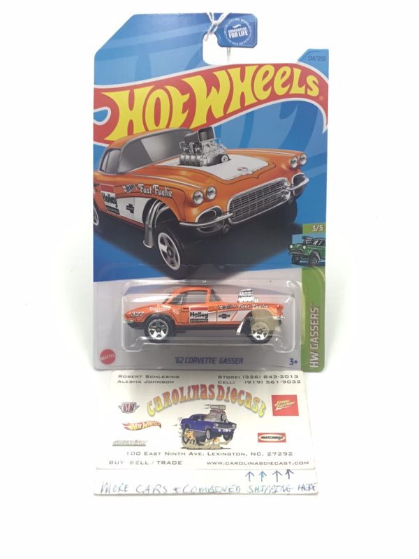 2023 hot wheels #174 62 Corvette Gasser Doller general exclusive nn2 Sale