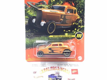 2022 matchbox Super Chase 1932 Ford Coupe Model B with protector For Sale