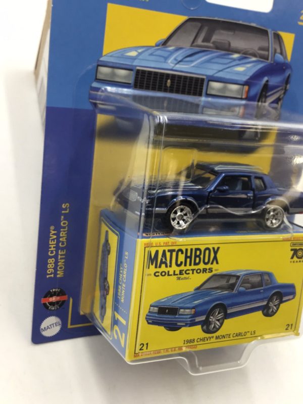 2023 matchbox Collectors #21 1988 Chevy Monte Carlo 21 22 Discount