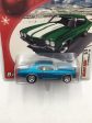 Hot wheels 2005 holiday rods #5 70 Chevelle SS Blue real riders NN4 Fashion