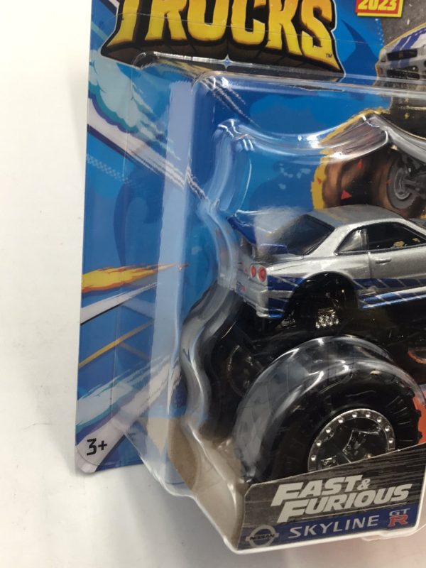 2023 Hot wheels monster Trucks Fast and Furious Nissan Skyline GT R 129C For Sale