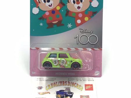 2023 Hot wheels Disney 100 Morris Mini Chip n Dale 4 5 GG2 Sale