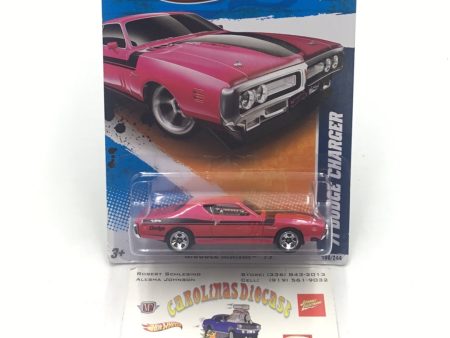 2011 Hot Wheels #108 71 Dodge Charger Pink R5 Cheap