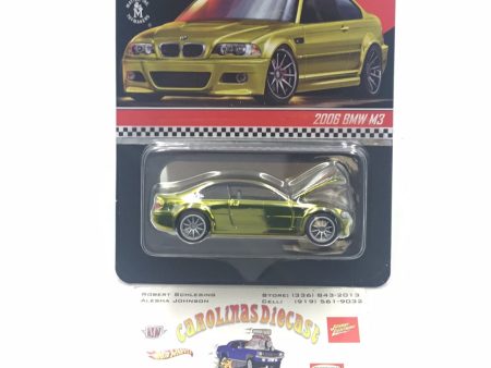 Hot wheels redline club 2006 BMW M3 16412 20000 with protector For Sale