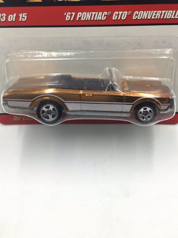 Hot wheels classics series 4 #13 67 PONTIAC GTO convertible 154G Sale