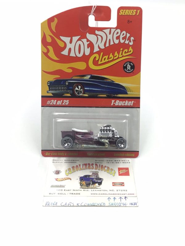 Hot wheels classics series 1 #24 T-Bucket DD9 Supply