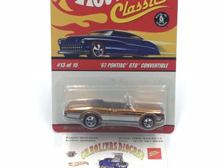 Hot wheels classics series 4 #13 67 PONTIAC GTO convertible 154G Sale