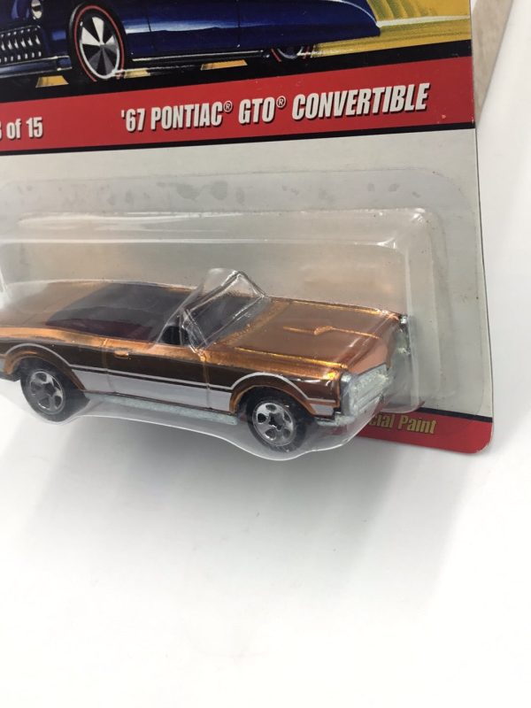 Hot wheels classics series 4 #13 67 PONTIAC GTO convertible 154G Sale