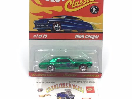 Hot wheels classics series 1 #7 1968 Cougar green KK3 For Sale