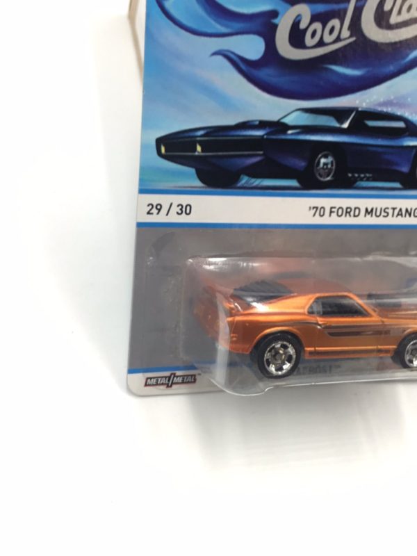 Hot wheels cool classics 70 Ford Mustang Mach 1 #29 LL2 For Discount