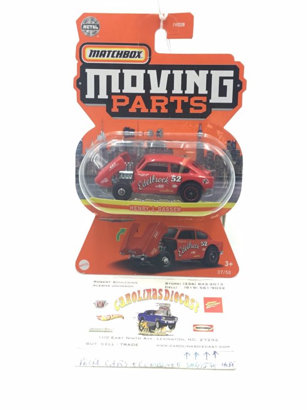 2023 Matchbox Moving Parts Henry J Gasser For Cheap