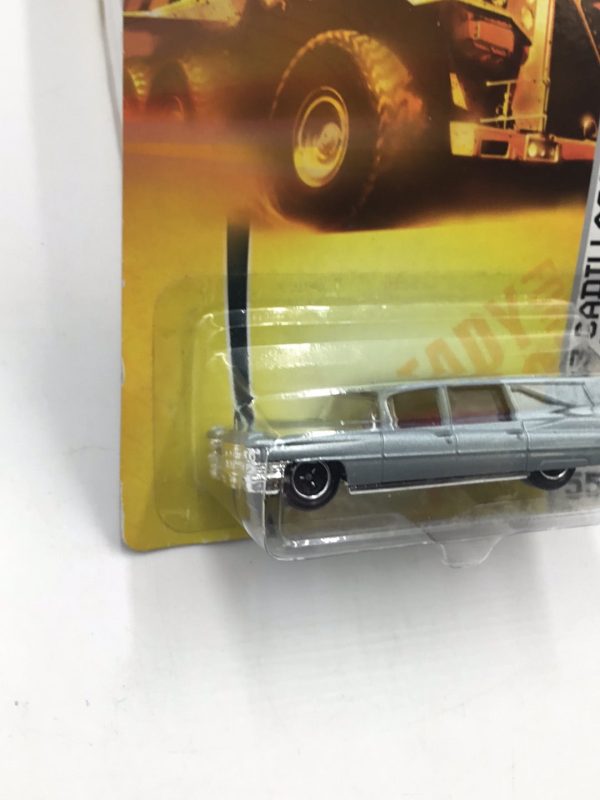 matchbox city action #55 63 Cadillac Hearse silver R2 Cheap