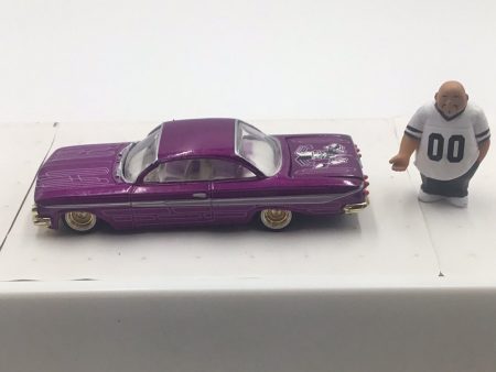 Revell Lowriders 1961 Chevy Impala #10 Jokers Wild with adjustable suspension (Loose) Online Hot Sale