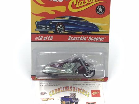 Hot wheels classics series 1 #23 Scorchin Scooter AA8 Online Hot Sale