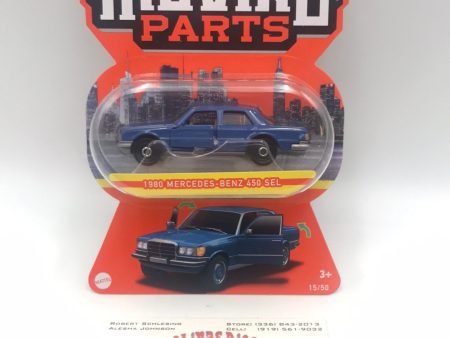 Matchbox Moving Parts 1980 Mercedes Benz 450 Sel 166B Hot on Sale