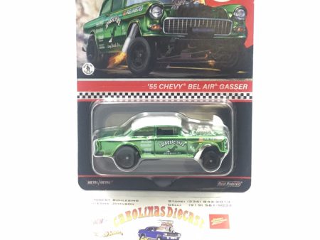 hot wheels redline club RLC 55 Chevy bel air gasser Triassic Five with protector Online Hot Sale