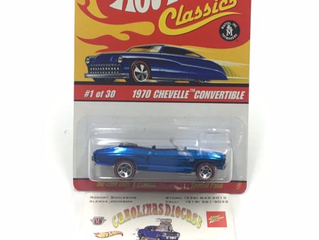 Hot wheels classics series 2 #1 1970 Chevelle Convertible GG3 Supply