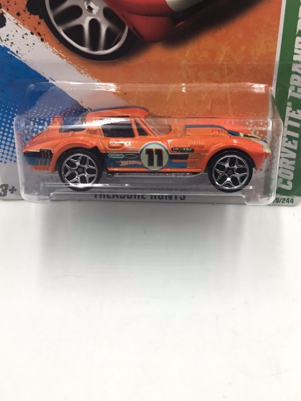 2011 hot wheels treasure hunt #59 Corvette Grand Sport AA3 Sale