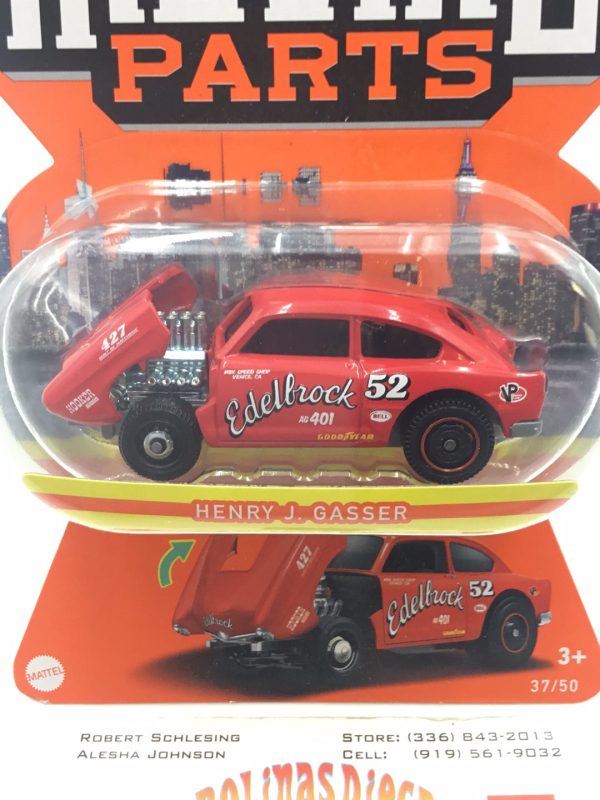 2023 Matchbox Moving Parts Henry J Gasser For Cheap