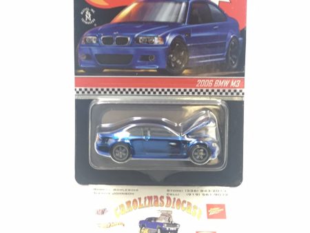 Hot wheels redline club 2006 BMW M3 21093  30000 Blue with protector Cheap