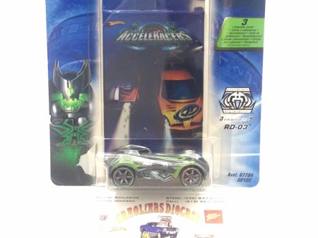 Hot wheels Acceleracers Racing Drones RD-03 3 of 9 Grey International Card For Cheap