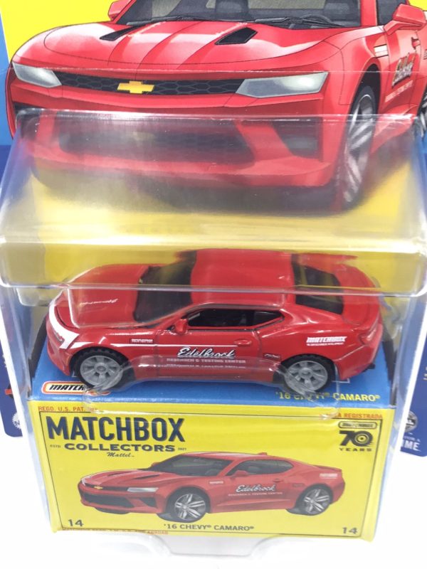 2023 matchbox Collectors #14 16 Chevy Camaro 14 22 Online now