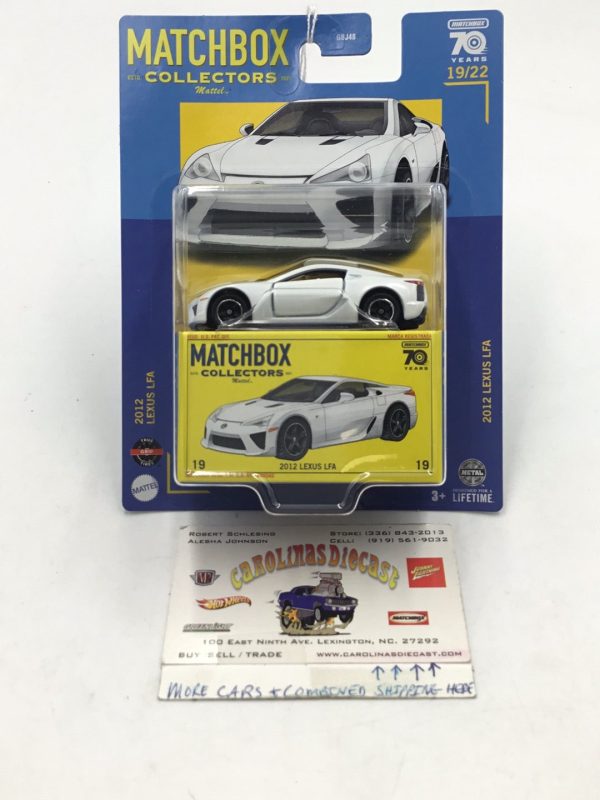 2023 matchbox Collectors #19 2012 Lexus LFA 19 22 170A Cheap