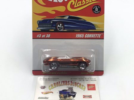 Hot wheels classics series 2 #3 1965 Corvette orange CC5 Online