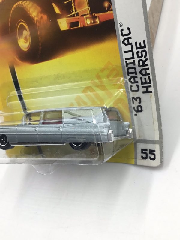 matchbox city action #55 63 Cadillac Hearse silver R2 Cheap