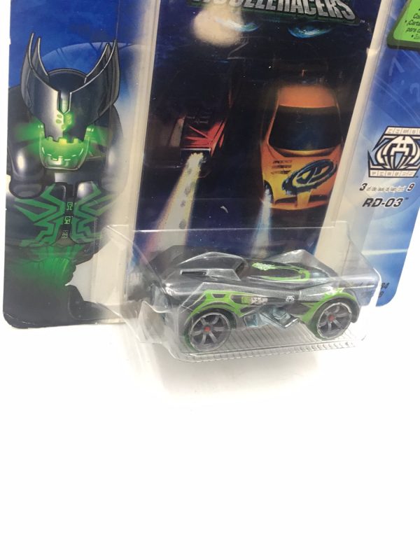 Hot wheels Acceleracers Racing Drones RD-03 3 of 9 Grey International Card For Cheap