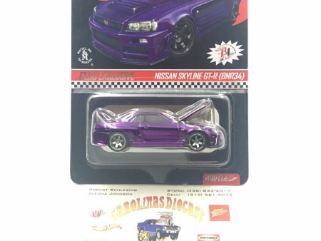 Hot wheels redline club Nissan Skyline GT-R (BNR34) with protector on Sale