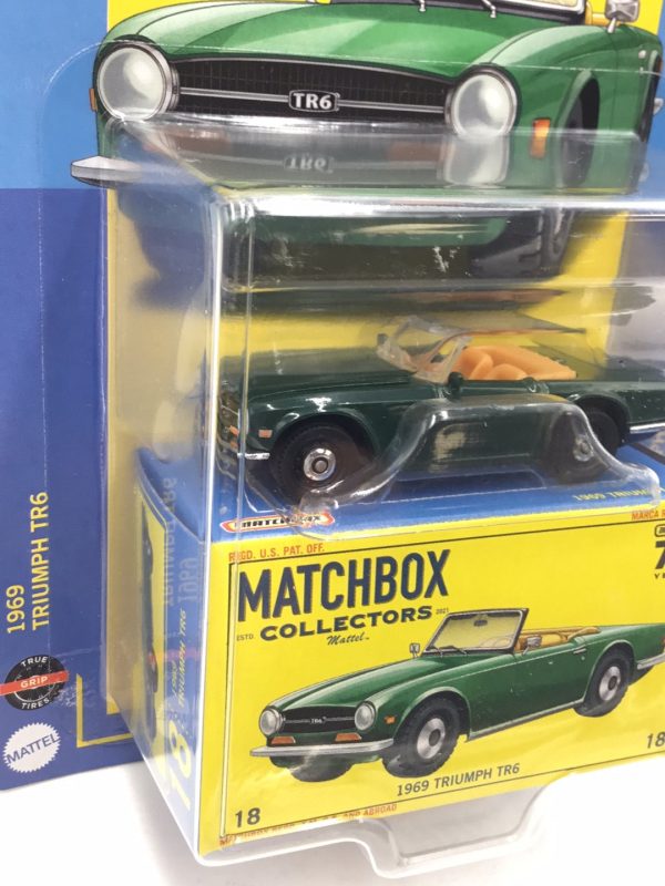 2023 matchbox Collectors #18 1969 Triumph TR6 18 22 170B For Sale