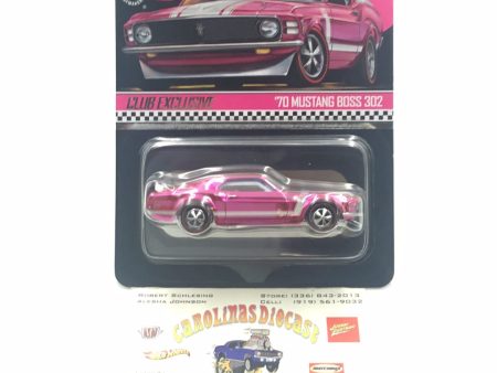 Hot wheels redline club 70 Mustang Boss 302 with protector Sale