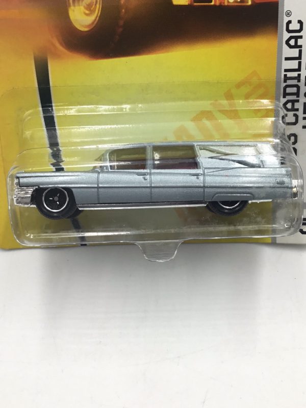 matchbox city action #55 63 Cadillac Hearse silver R2 Cheap