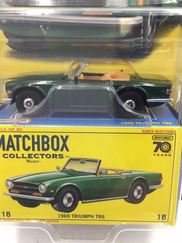 2023 matchbox Collectors #18 1969 Triumph TR6 18 22 170B For Sale