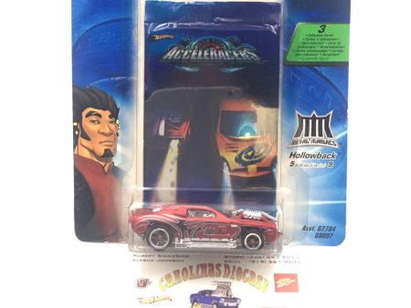 Hot wheels Acceleracers Metal Maniacs Hollowback 5 of 9 international card (Bad card) Fashion