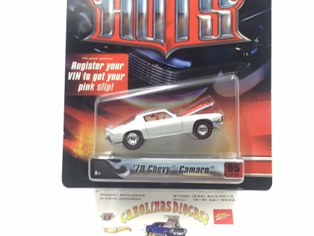 Hot wheels Ultra Hots 70 Chevy Camaro with Real Riders Sale