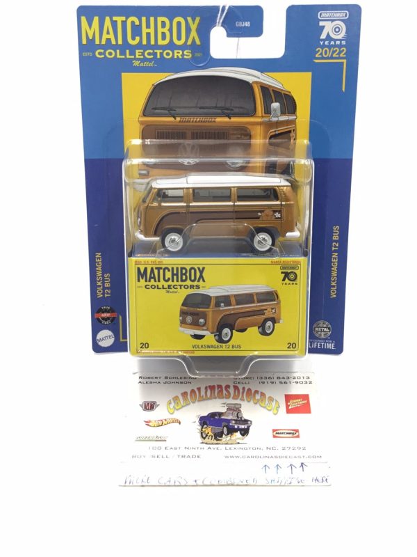 2023 matchbox Collectors #20 Volkswagen T2 Bus 20 22 172H Online