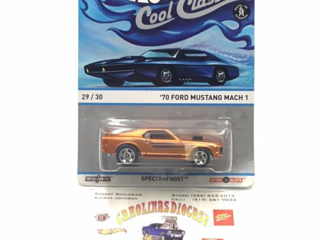 Hot wheels cool classics 70 Ford Mustang Mach 1 #29 LL2 For Discount