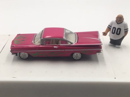 Revell Lowriders 1959 Chevy Impala Hot Pink with adjustable suspension (Loose) Online