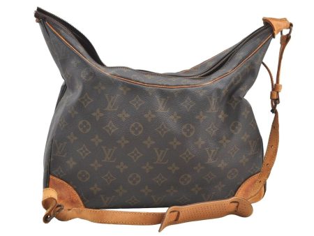 Authentic Louis Vuitton Monogram Boulogne 35 Shoulder Bag M51260 LV Junk K9068 Sale