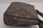 Authentic Louis Vuitton Monogram Pochette Accessoires Shoulder Cross Pouch 6733J Fashion