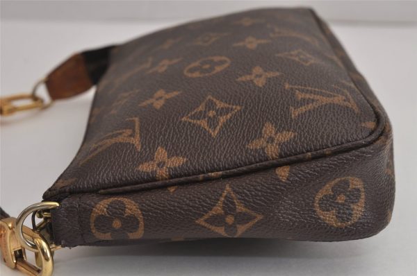 Authentic Louis Vuitton Monogram Pochette Accessoires Shoulder Cross Pouch 6733J Fashion