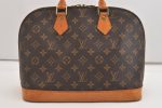 Authentic Louis Vuitton Monogram Alma Hand Bag Purse M51130 LV 7118J Supply