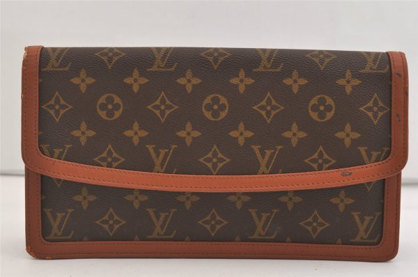 Authentic Louis Vuitton Monogram Pochette Dame GM M51810 Clutch Hand Bag 6757J Supply