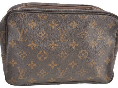 Auth Louis Vuitton Monogram Trousse Toilette 23 Clutch Bag M47524 Junk K8885 Sale