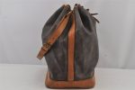 Authentic Louis Vuitton Monogram Noe Shoulder Drawstring Bag M42224 LV 6769J Sale