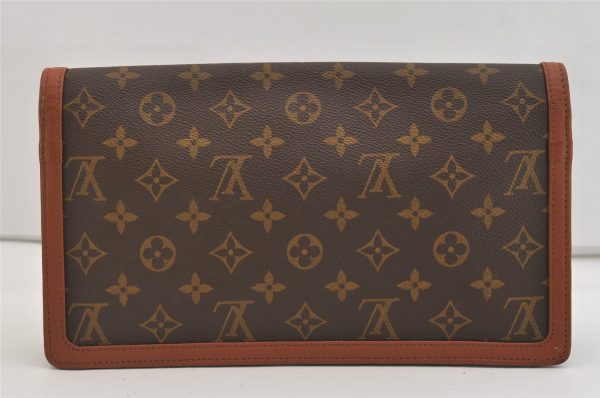 Authentic Louis Vuitton Monogram Pochette Dame GM M51810 Clutch Hand Bag 6757J Supply